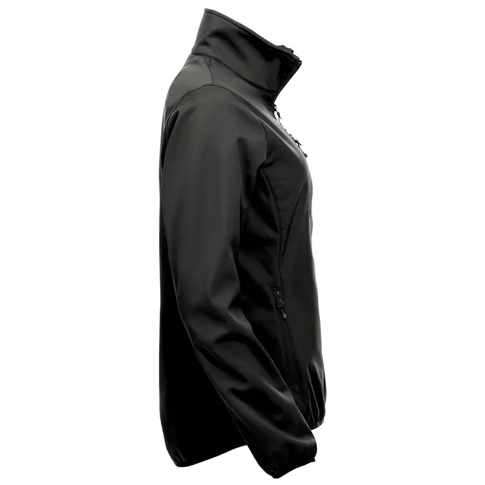 Clique Basic women's softshell jacket, Black, large image number 3