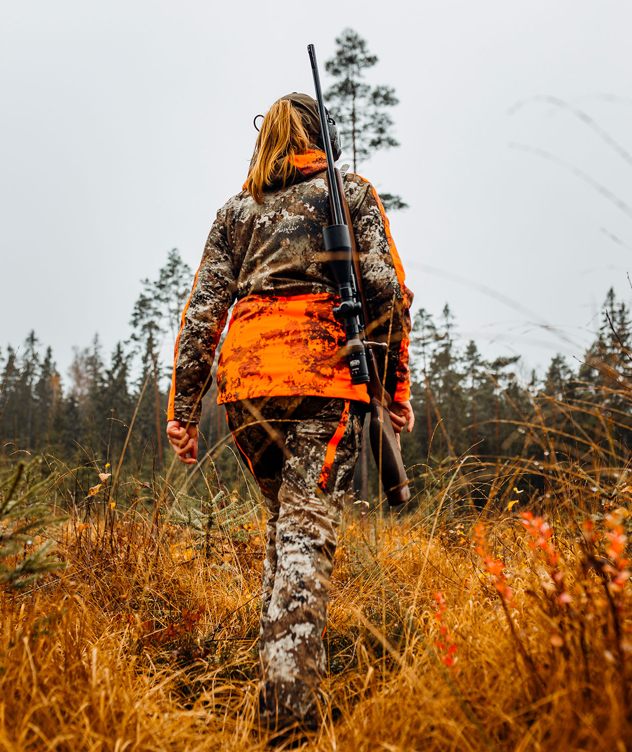Pinewood&nbsp;Retriever Active Camou dame jagtjakke, Strata/Strata blaze, large image number 3