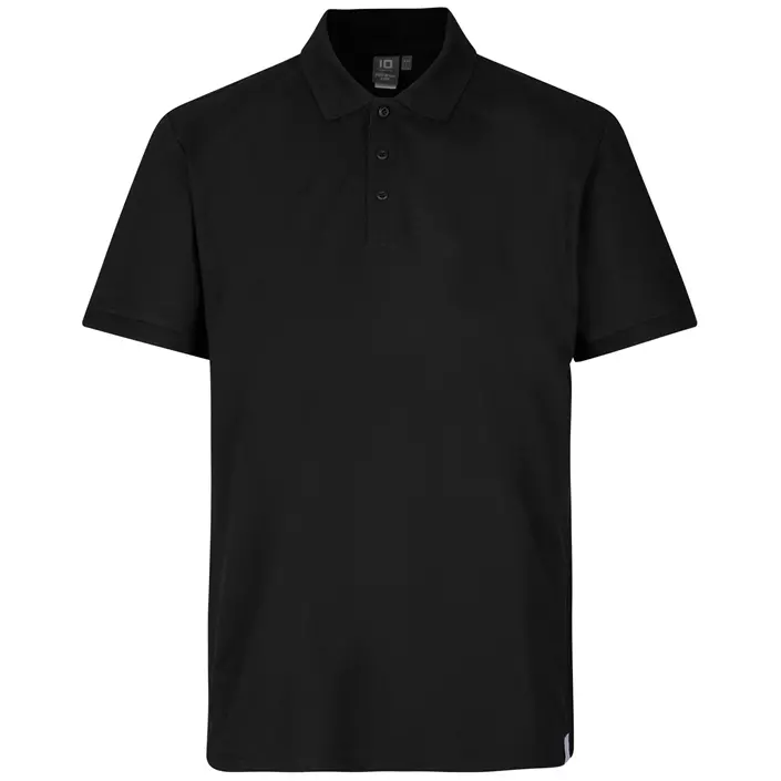 ID PRO Wear CARE polo shirt, Black, large image number 0