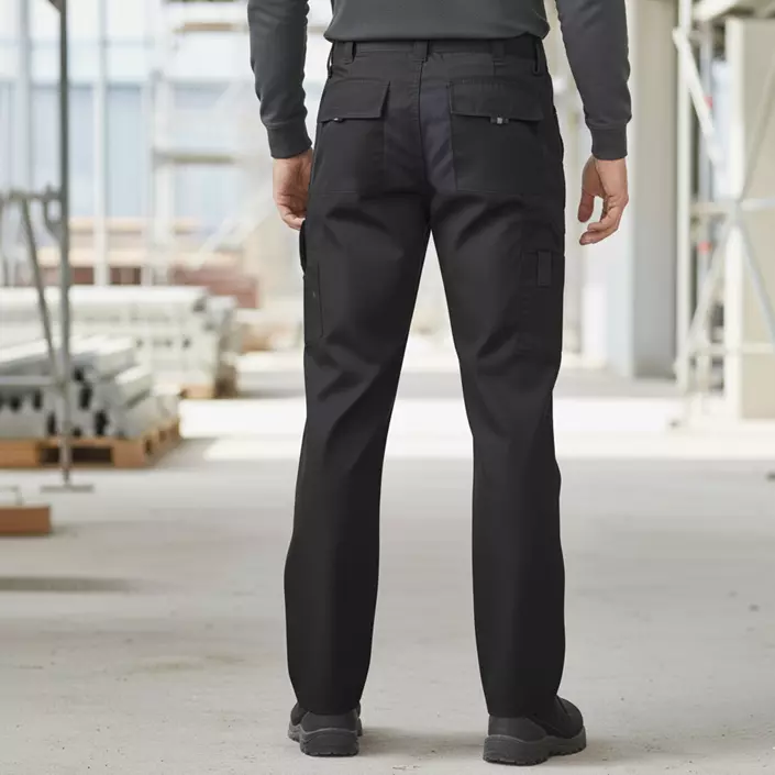 Terrax arbejdsbukser, Mørkegrå/Sort, large image number 3