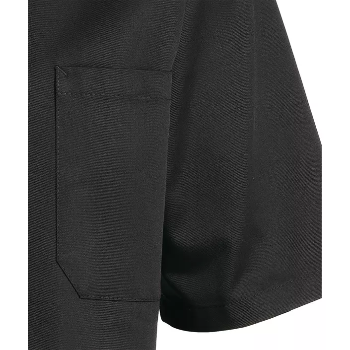 Kentaur kortärmad kockjacka unisex, Svart, large image number 2