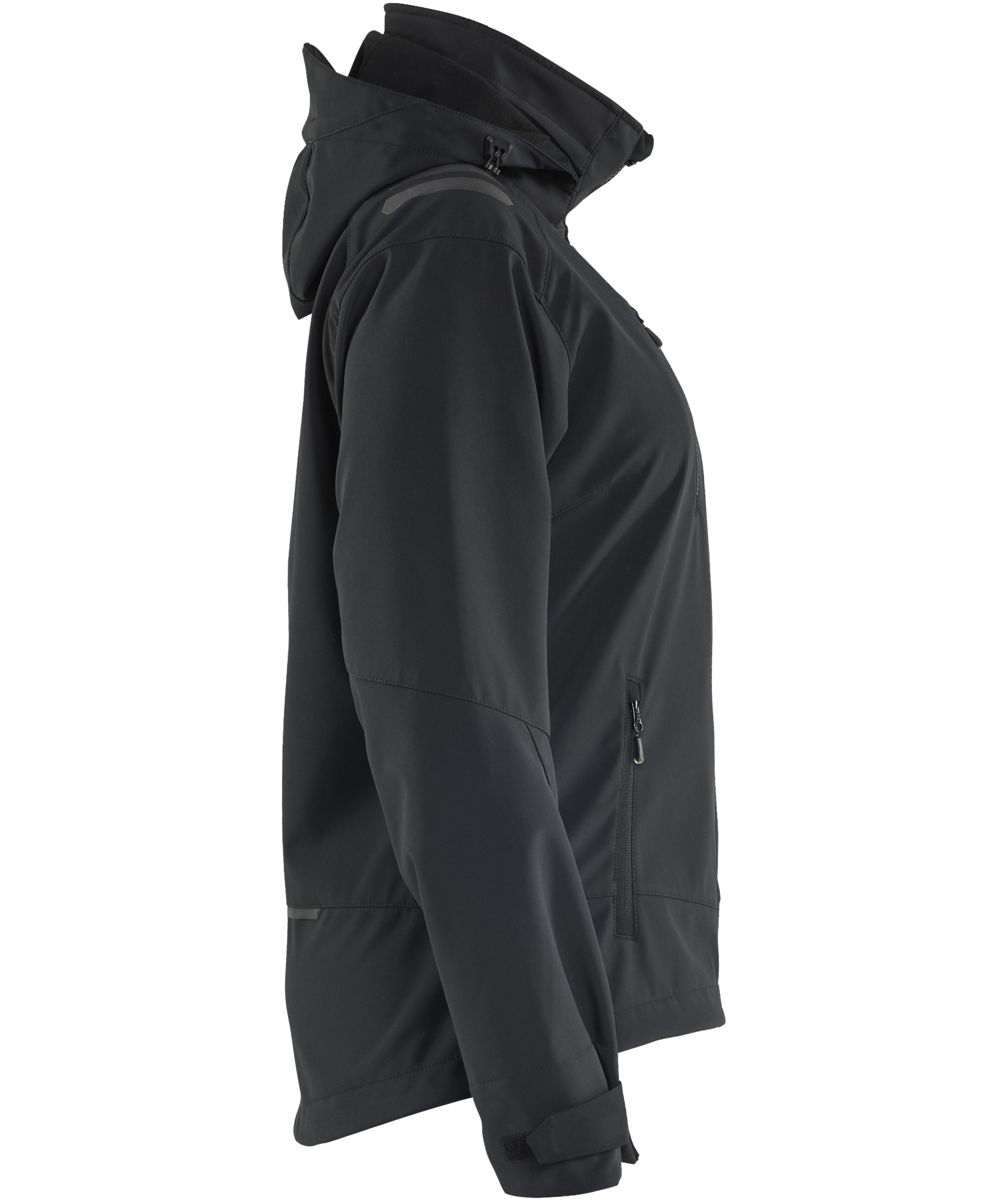 Bl&aring;kl&auml;der women's softshell jacket full stretch, Black/Black, large image number 2