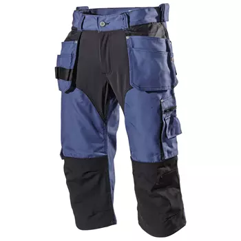 L.Brador craftsman knee pants 125PB, Marine Blue