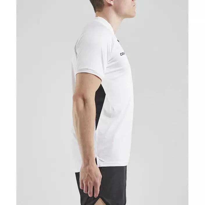 Craft Pro Control Impact polo T-skjorte, White/black, large image number 3