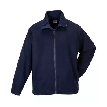 Portwest FR antistatic fleece jacket, Marine Blue