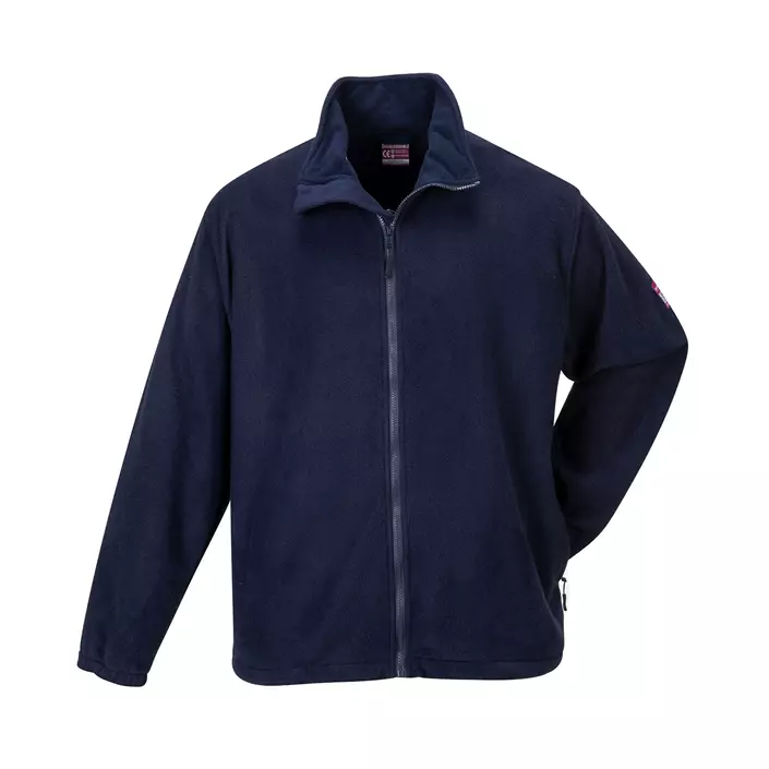 Portwest FR antistatic fleece jacket, Marine Blue, large image number 0