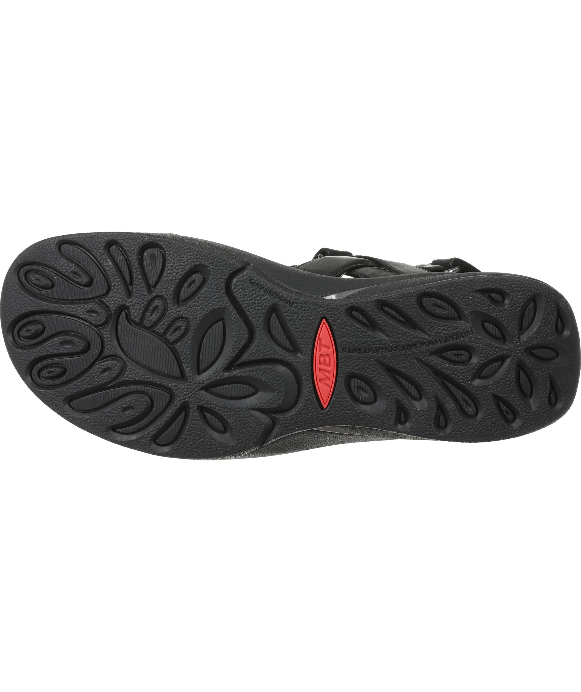 MBT Kiburi dame sandaler, Black, large image number 4