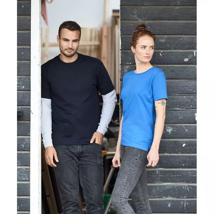 ID PRO Wear dame T-skjorte, Azure, large image number 4