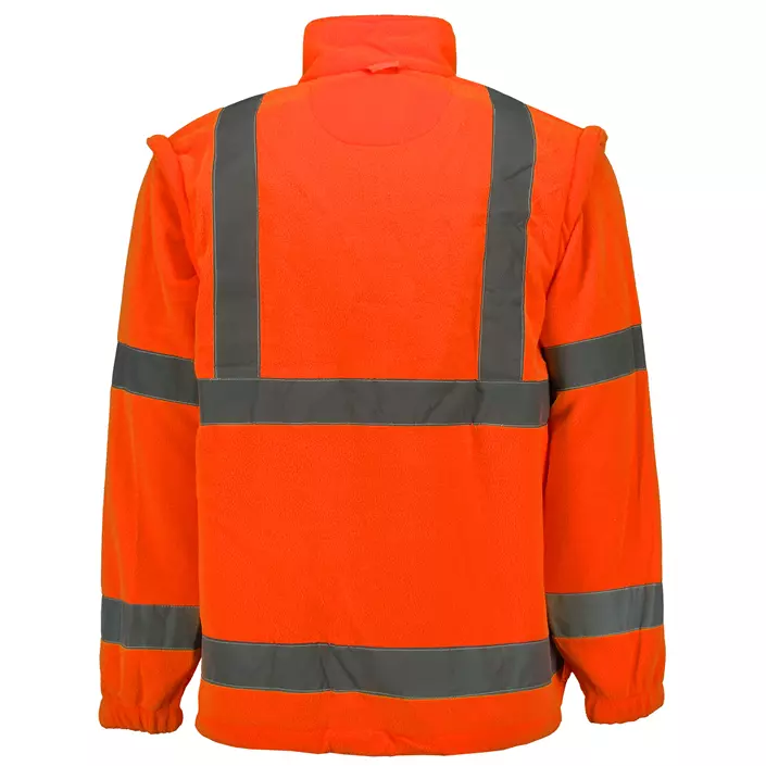 Ocean 4-in-1 winter jacket, Orange/Marine, large image number 4