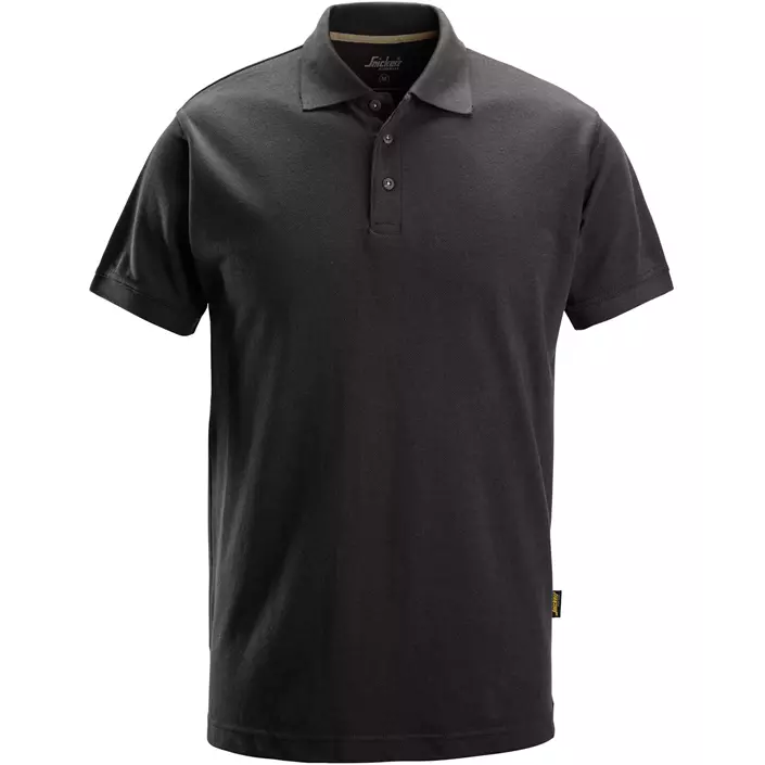 Snickers polo T-shirt 2718, Black, large image number 0
