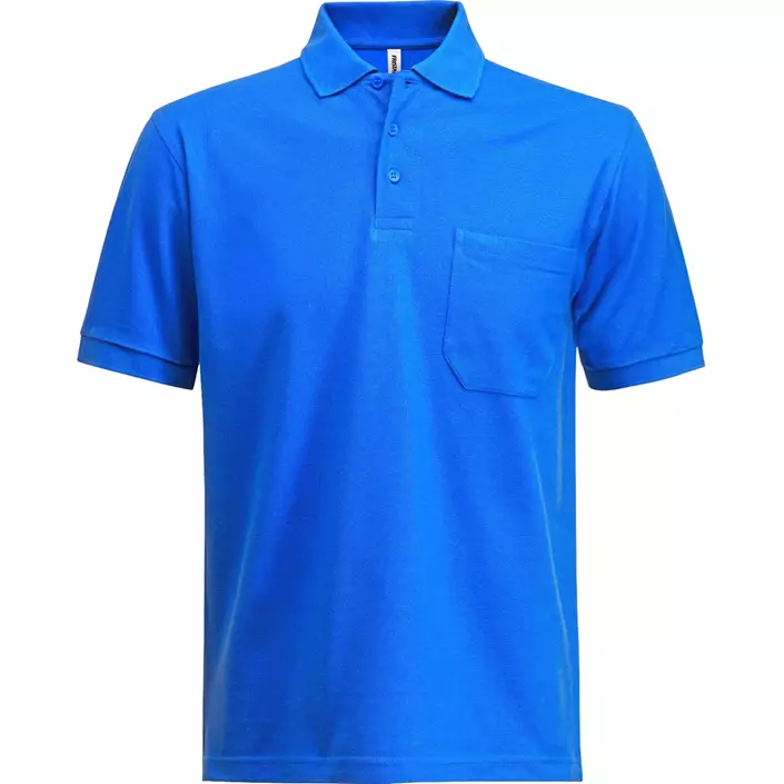 Fristads Acode Heavy polo shirt, Royal Blue, large image number 0