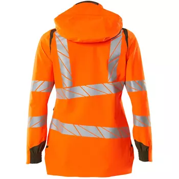Mascot Accelerate Safe women's shell jacket, Hi-Vis Orange/Moss