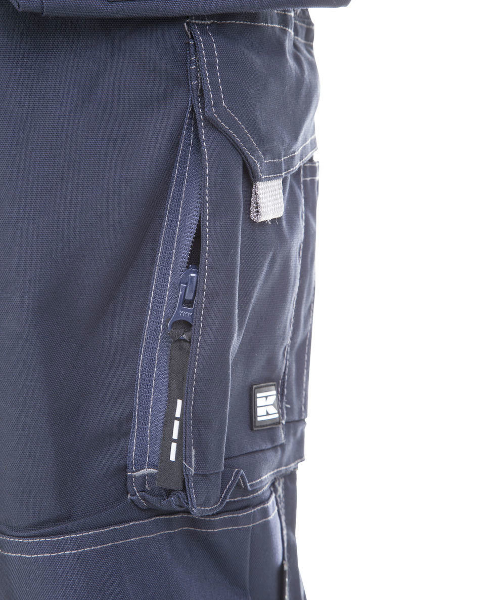 Kramp Technical h&auml;ngselbyxa, Marinbl&aring;, large image number 7