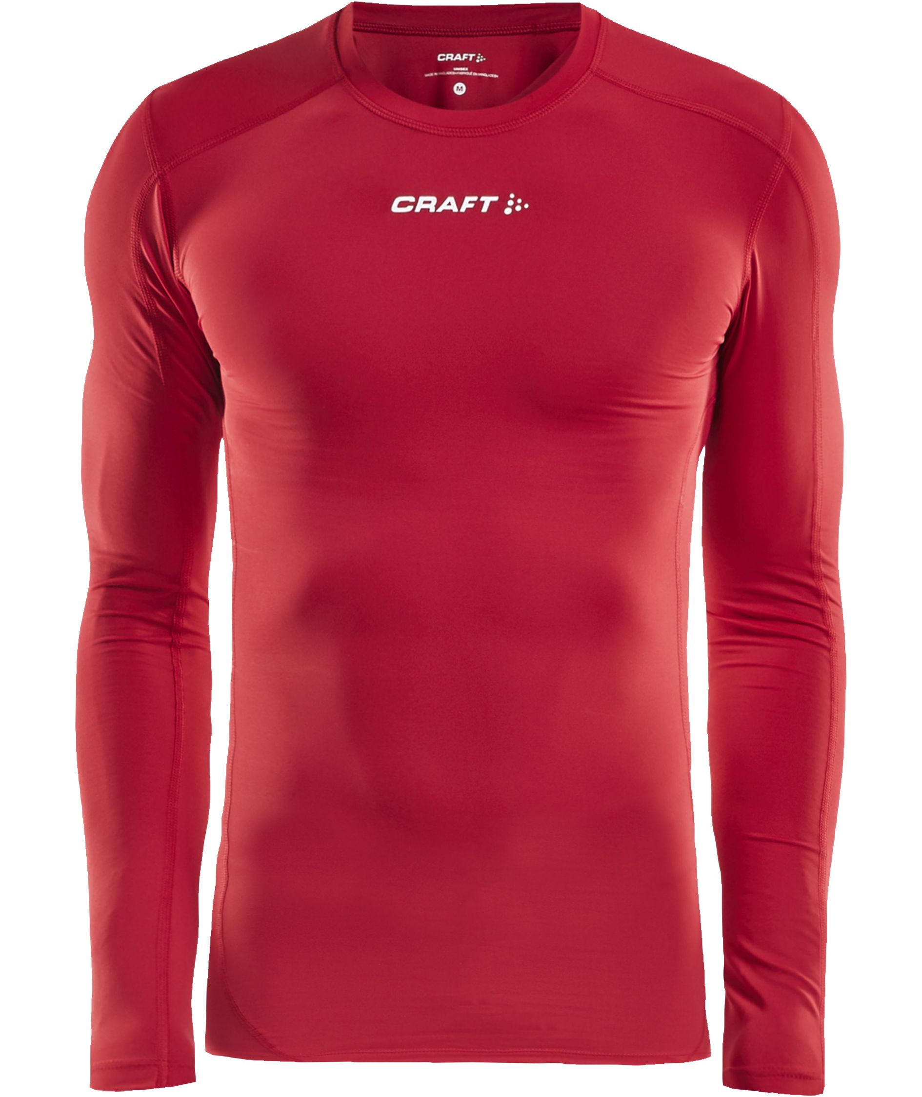 Craft Pro Control Compression long-sleeved T-shirt, Bright red, Bright red, swatch
