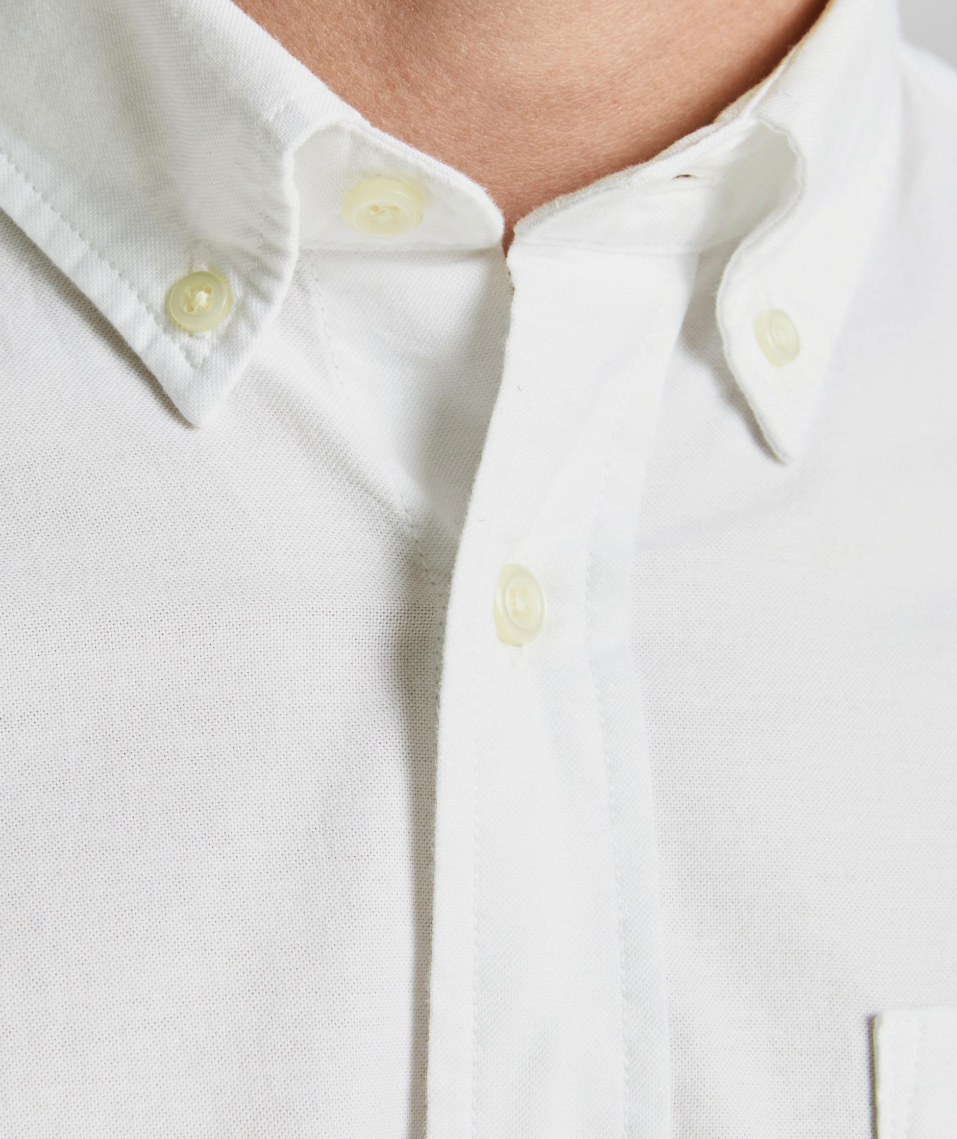 Jack & Jones Premium JPRBROOK Slim fit Oxford shirt, White, large image number 5