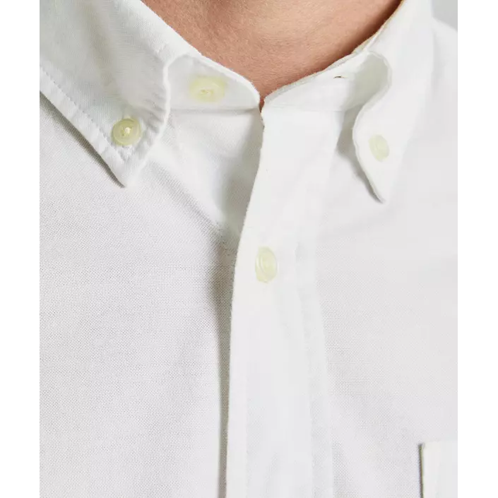 Jack & Jones Premium JPRBROOK Slim fit Oxford skjorte, Hvid, large image number 5