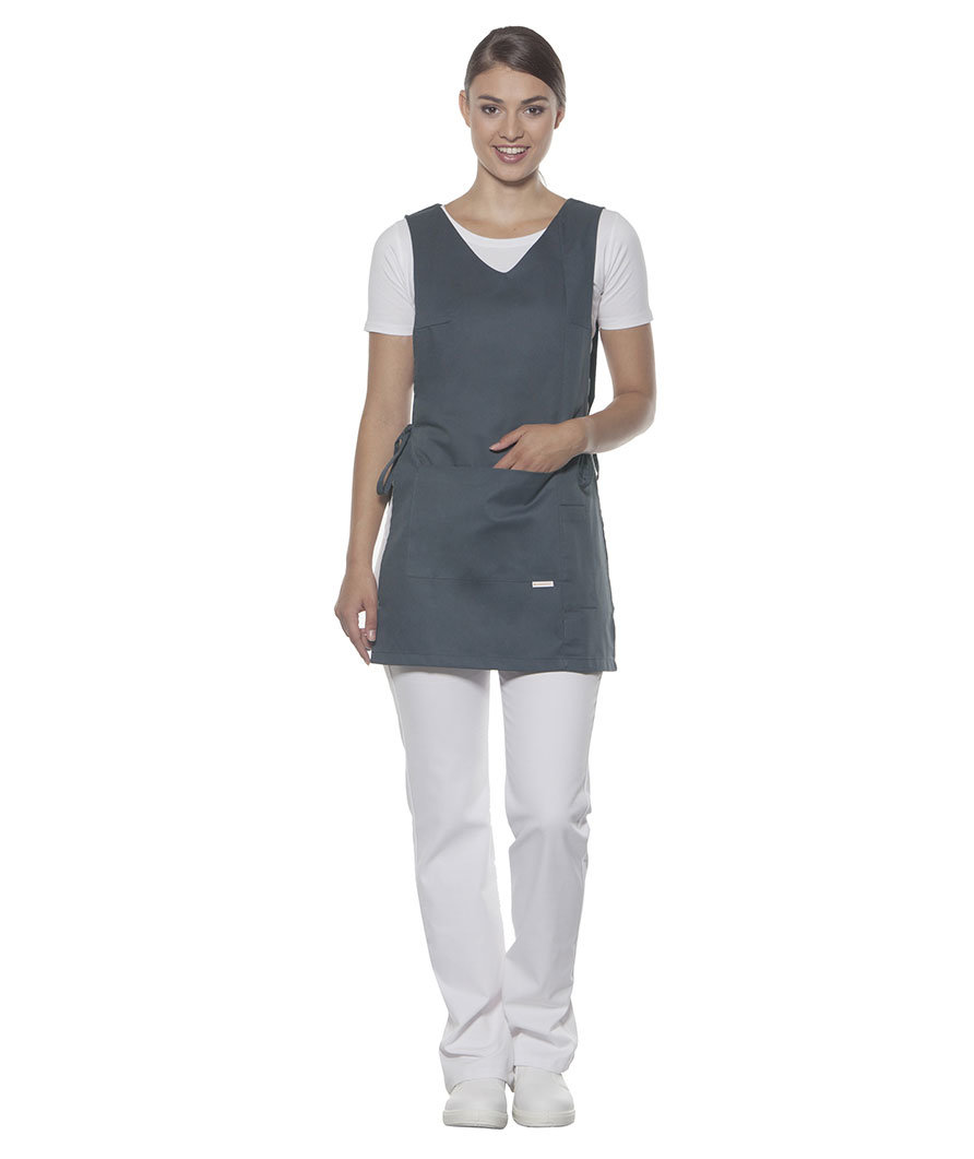 Karlowsky Marilies dubbelf&ouml;rkl&auml;de med fickor, Gr&aring;