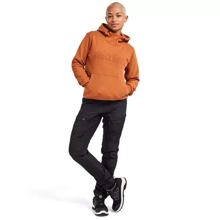 Blåkläder hoodie dam 3D, Rust, large image number 1