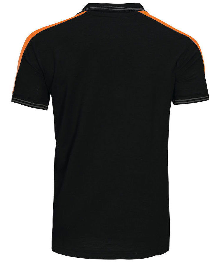 ProJob polo shirt 2018, Black/Orange, large image number 1