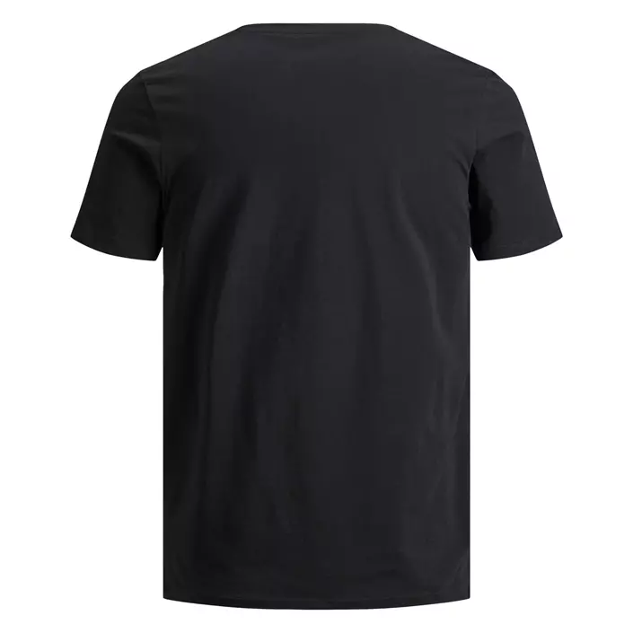 Jack & Jones JJEORGANIC kortärmad basic T-shirt, Svart, large image number 2