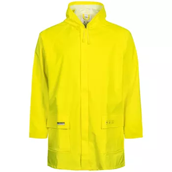 Lyngsøe PU rain jacket, Hi-Vis Yellow