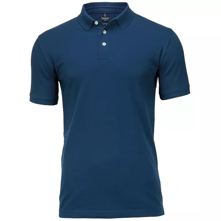 Nimbus Harvard Polo T-shirt, Indigo Blue, large image number 0