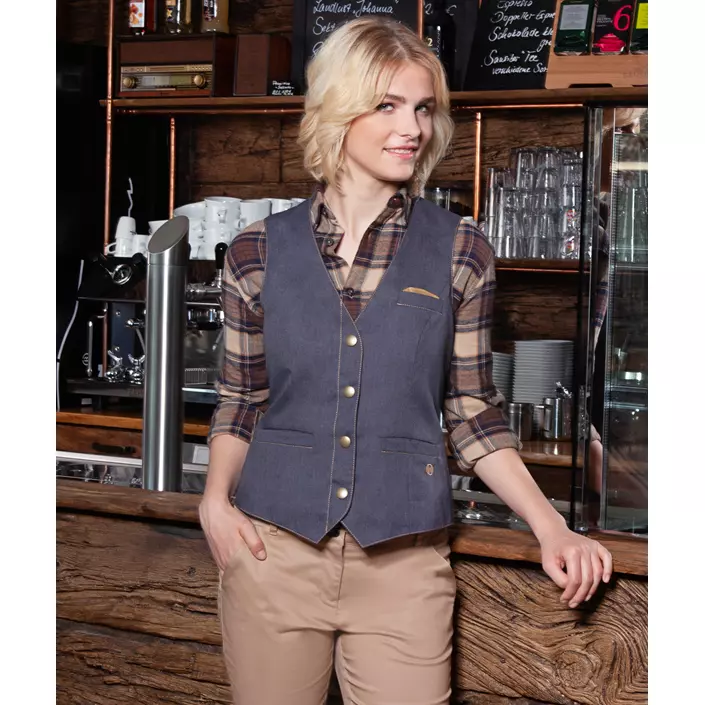 Karlowsky Urban-Style dame vest, Vintage-sort, large image number 1