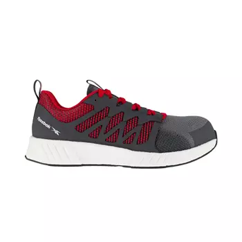 Reebok Fusion Flexweave safety shoes S1P, Grey/Red