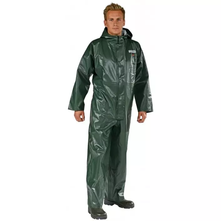 Ocean Offshore rain coveralls, Olive Green, large image number 0