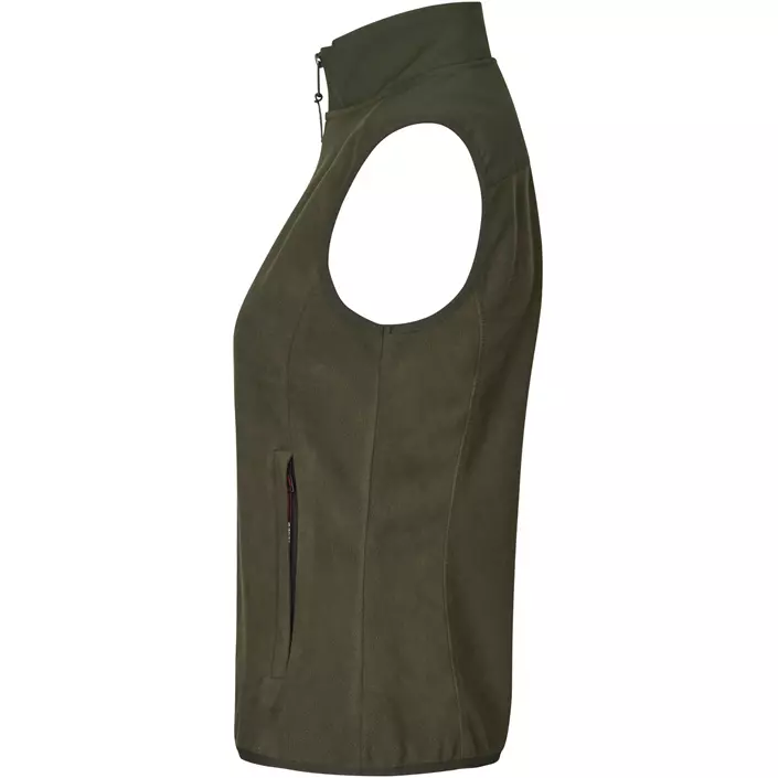 ID Women's Fleece vest, Olive, large image number 3