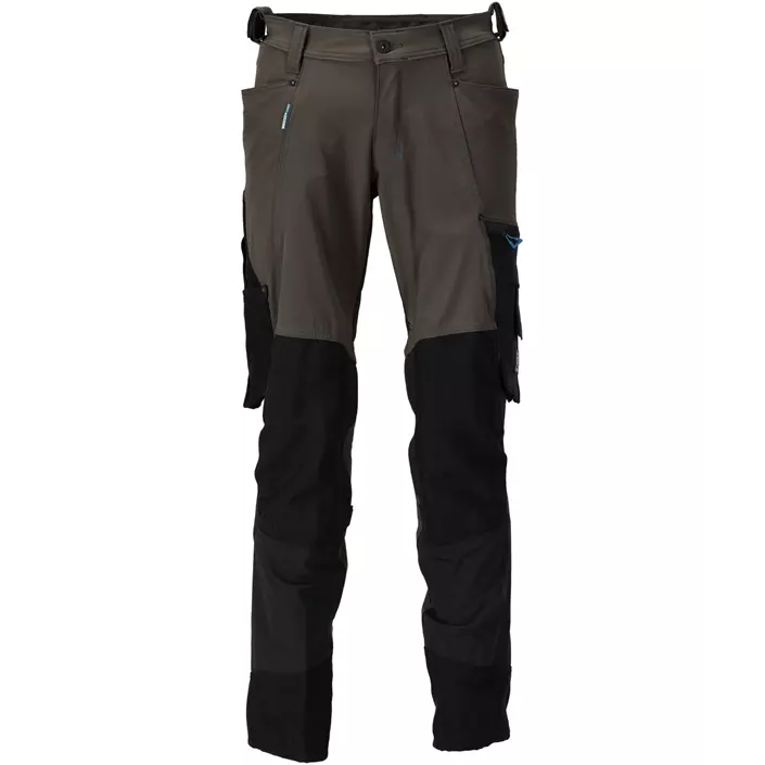 Mascot Advanced work trousers full stretch, Dark Anthracite/Black, large image number 0