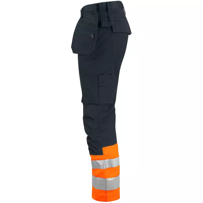 ProJob craftsman trousers 6534, Hi-Vis Orange/Black, large image number 3