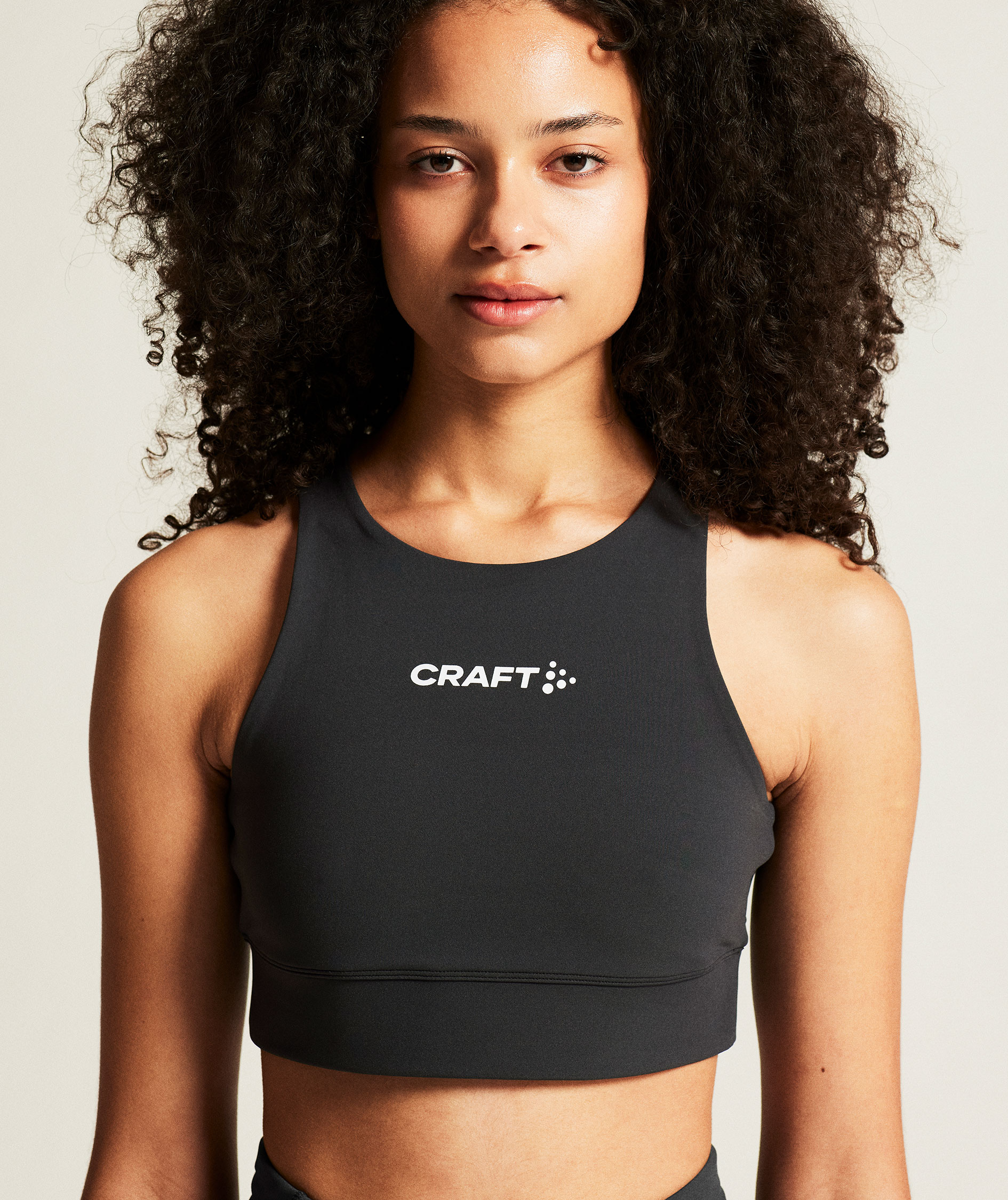 Craft Rush 2.0 dame sports BH, Black, large image number 7