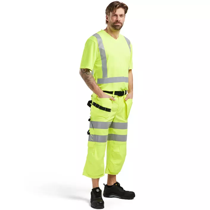 Blåkläder Handwerker 3/4-Hose, High Vis Orange, large image number 1