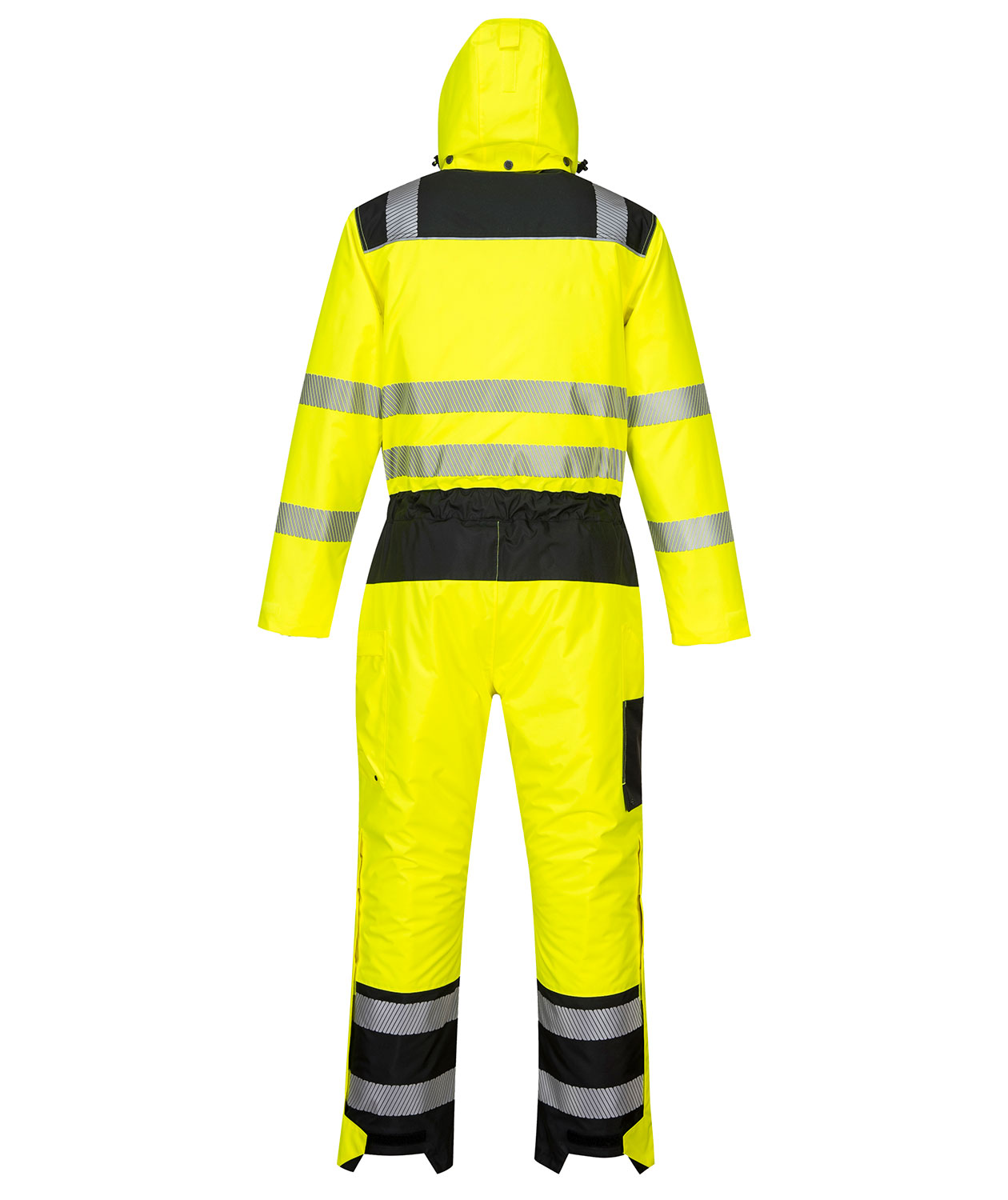 Portwest PW3 thermal coveralls, Hi-vis Yellow/Black