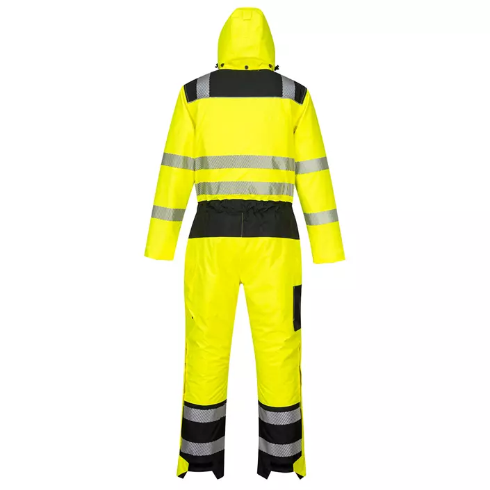 Portwest PW3 thermal coveralls, Hi-vis Yellow/Black, large image number 1