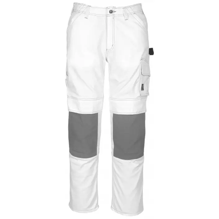 Mascot Hardwear Lerida work trousers, White, large image number 0