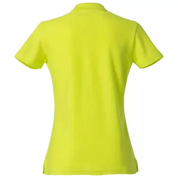 Clique women's polo shirt, Visibility Green