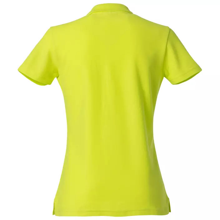 Clique women's polo shirt, Visibility Green, large image number 1