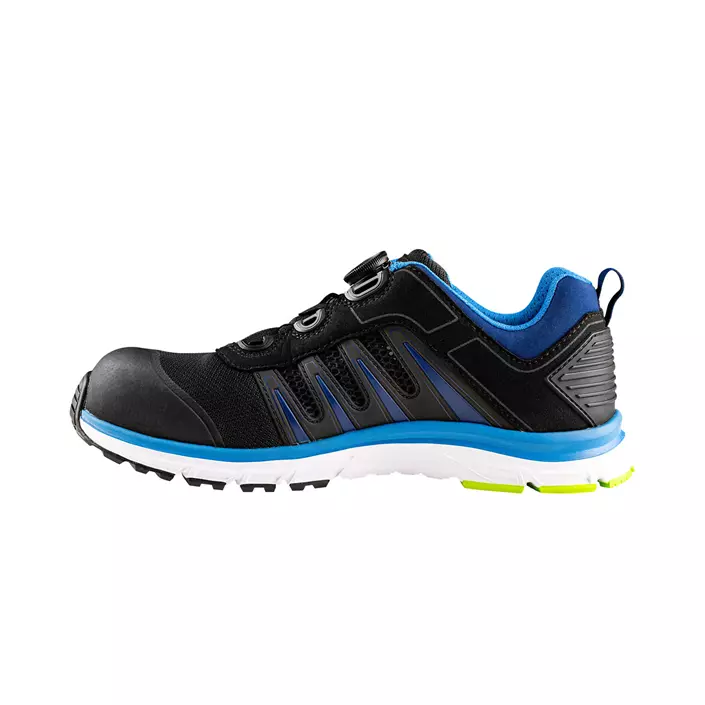 Albatros Breeze Impulse Low QL safety shoes S1P, Black/Blue, large image number 1