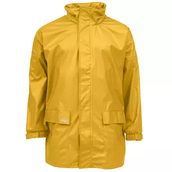 Ocean PU Comfort Stretch PU rain jacket, Yellow
