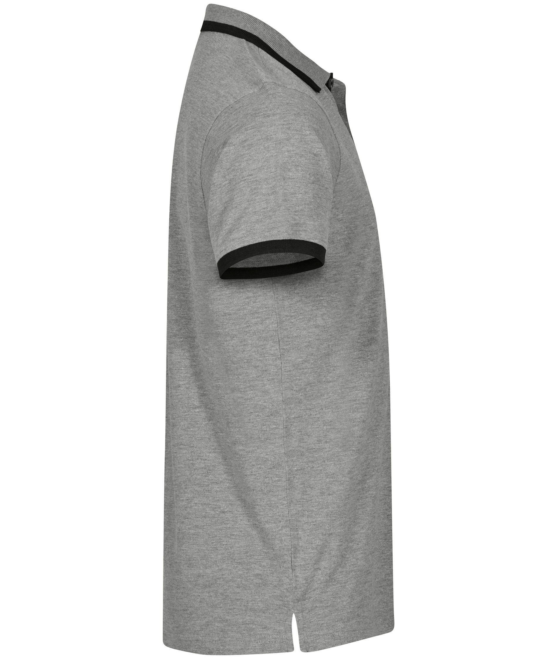 Clique Austin polo shirt, Grey melange, large image number 2