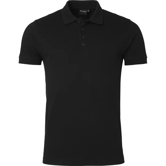 Top Swede polo shirt 191, Black, large image number 0