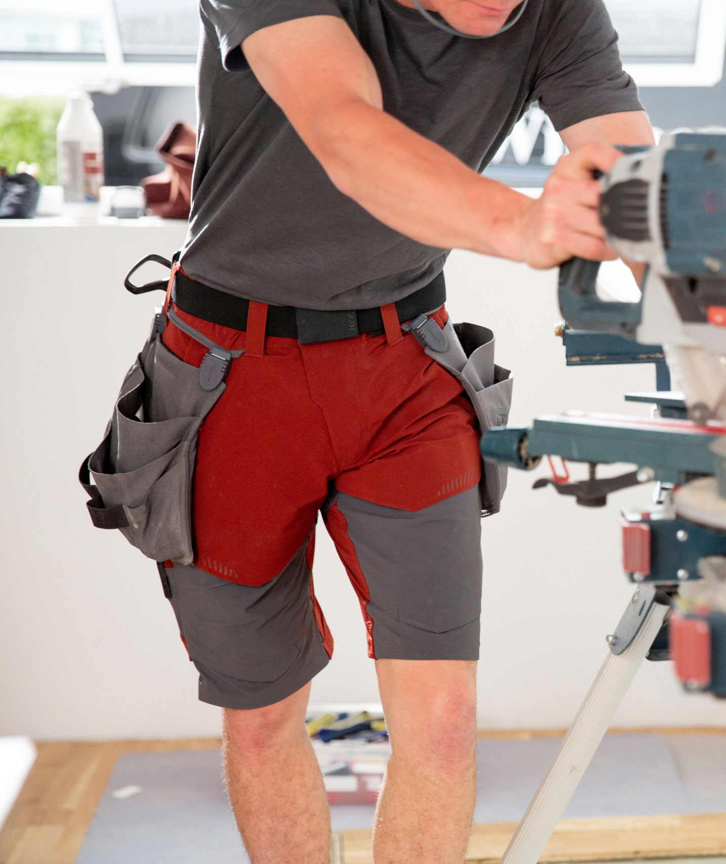 Mascot Customized craftsman holster pockets, Stone grey, Stone grey, large image number 3