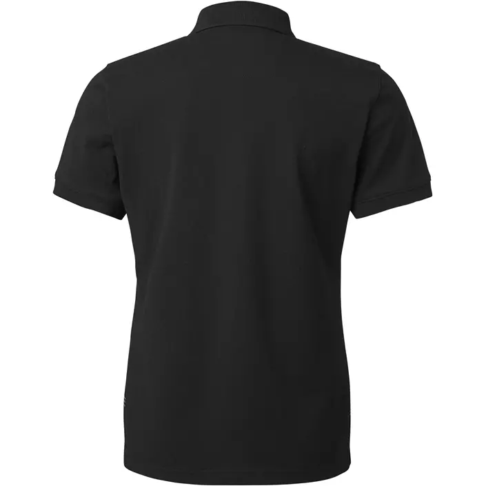 South West Wera women's polo shirt, Black/Orange, large image number 1