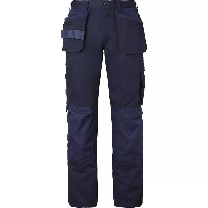 Top Swede craftsman trousers 193, Navy, large image number 0