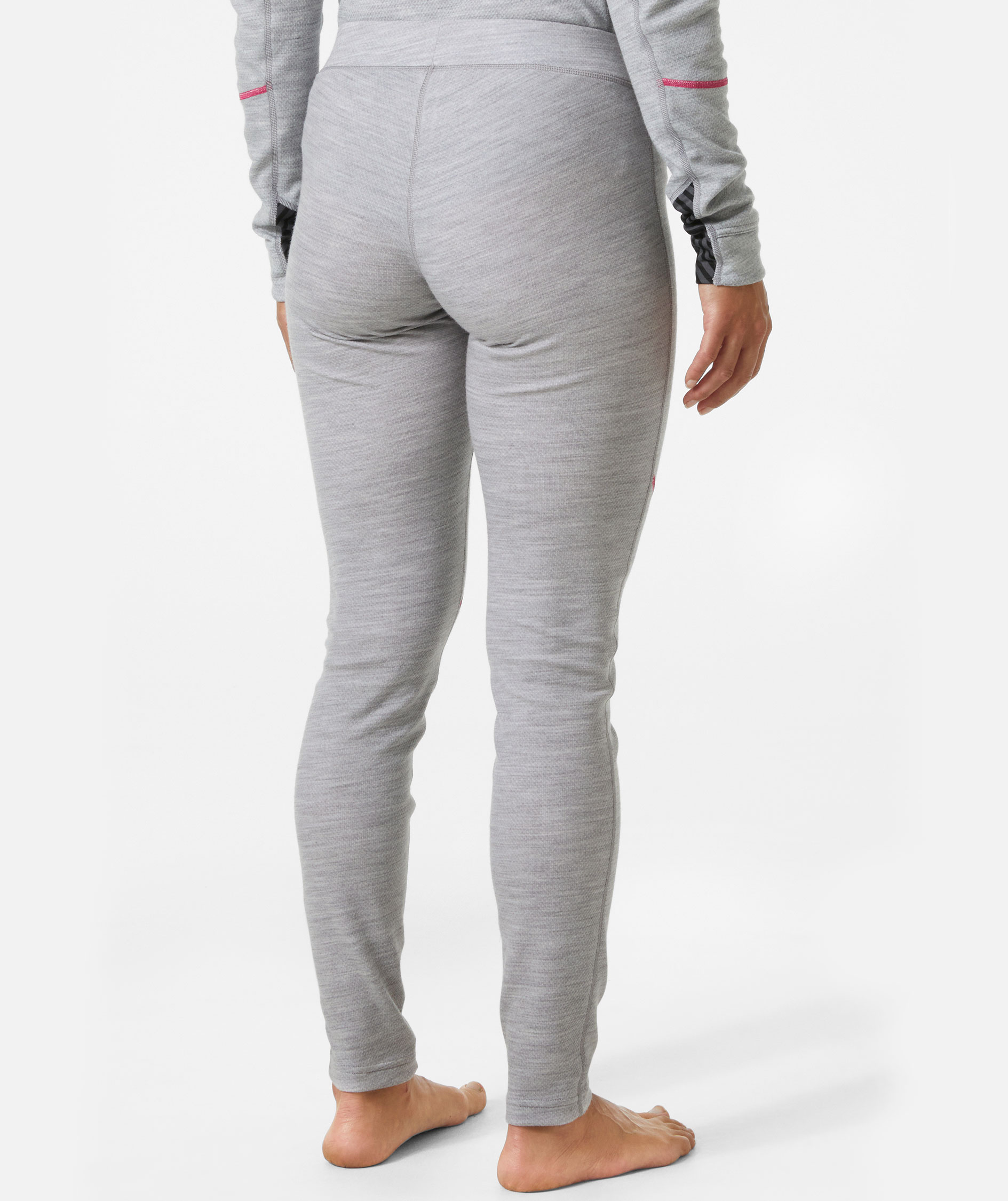 Helly Hansen Lifa dame termounderbukser med merinould, Grey melange , large image number 3