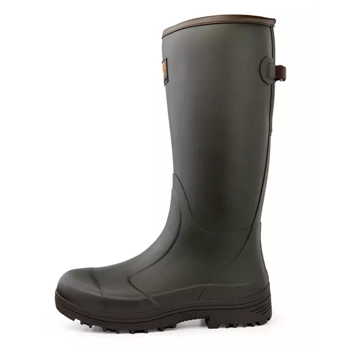 Gateway1 Pheasant Game 18" 5mm rubber boots, Dark brown, large image number 1