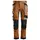 Snickers AllroundWork craftsman trousers 6241, Brown/Black, Brown/Black, swatch