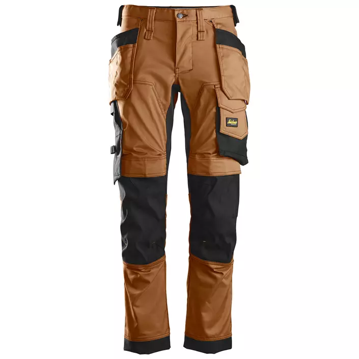 Snickers AllroundWork craftsman trousers 6241, Brown/Black, large image number 0
